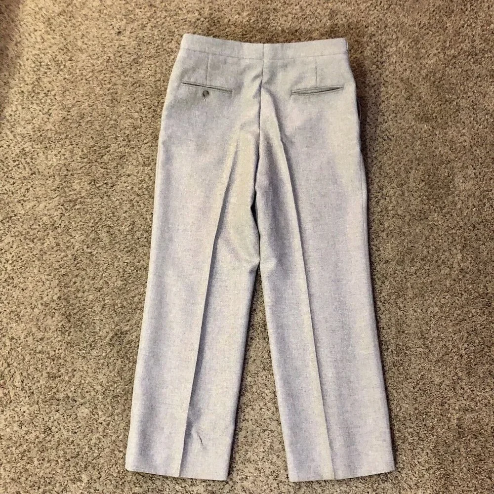 Vintage Dress Pants Mens 38R Used Brown Blend Textured - Picture 11 of 11